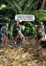 Funny Christmas Card - Amazon Prime created by The Buddy Fernandez Card Co.