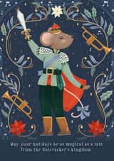 Classic Christmas Card - The Nutcracker - The Mouse King And Trumpets created by Tawn Moore