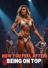 Cheeky Sexy Bodybuilder Personalised Face Swap Card for Her created by thortful