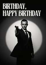 Face Swap Birthday Card – Secret Agent – Funny 007 Parody created by thortful