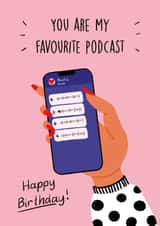 Funny Birthday Card - Best Friend - Voice Message Podcast created by Bellollage