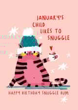 Fun January Birthday Card for Everyone
Snuggle Bum created by NICHOLA COWDERY ILLUSTRATIONS