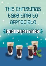 Funny Christmas Card - Baby Guinness - Little Things created by Presents Felt