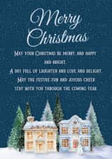 Heartfelt Christmas Card - Poem - Snowman created by Rhymes for Reasons