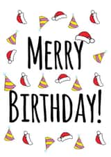 Fun December Birthday Card! created by Leanneco.Studio