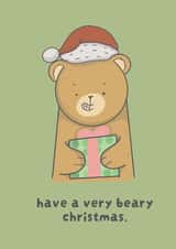 Have A Beary Christmas created by Richard Darani