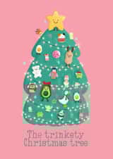 Cute Christmas Card - The Collector's Christmas Tree! - Jellycats created by Ellie MH Designs