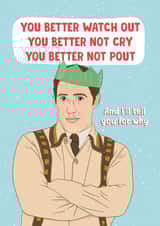 Funny Gavin and Stacey Christmas Card - Uncle Bryn - Welsh Christmas created by Bonne Nouvelle