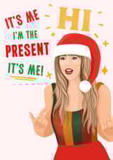Fun Christmas Card - Taylor Swift - Anti-Hero Song created by URGHH Card Co.
