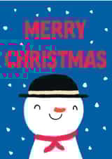 Cute Christmas Card - Snowman created by Hole in my Pocket