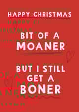 Happy Christmas rude card for her created by Giddy Kipper