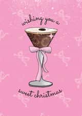Cute Sweet Christmas - Espresso Sabrina - Pink Bows created by Just Daydreaming