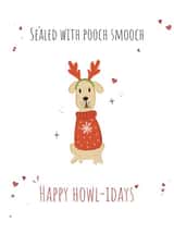 Christmas Card from dog created by Kaytealogy 