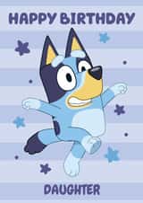 Cute Fun Bluey Themed Birthday Card for Daughter – Kids Birthday – Girl created by Danilo
