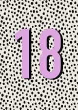 Classic Birthday Card - 18th - For Her created by Hey Ves Designs