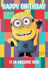 Fun Minions Birthday Card – For Niece created by Danilo