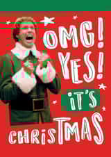 Elf Film Christmas Card – OMG! Yes! It’s Christmas! created by Danilo