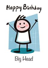 A lovely general birthday card created by Scribbly Diddly