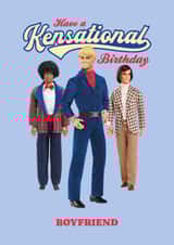 Kensational Retro Ken Dolls Birthday Card for Boyfriend created by Danilo