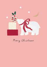 Sweet Polar Bear Illustration created by Helen Mackay 