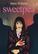 Funny Birthday Card - Sweetpea created by Choo Choo