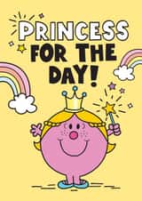 Cute Birthday Card - Mr. Men - Little Miss Princess created by Mr. Men