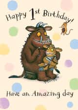 Gruffalo's Child 1st Birthday Card created by Danilo