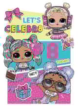 LOL Surprise Dolls Birthday Card – Let's Celebr8 for 8th Birthday! created by Danilo