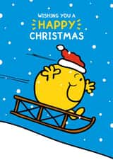 Cute Christmas Card - Mr. Happy - Mr. Men created by Mr. Men