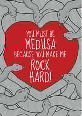 Naughty Valentine's Day Card - You Must Be Medusa created by @Cupsie's Creations