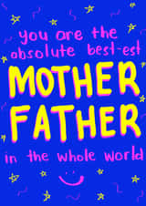 Cute Funny Mother's Day Father's Day Card created by Studio 13 Stationery