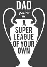 Humorous Father's Day card created by Proper Gander Design