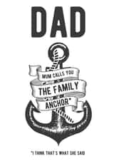 Funny Father's Day created by Proper Gander Design