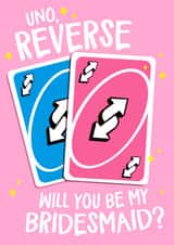 Cute Engagement Card - Uno - Reverse created by Wild Card
