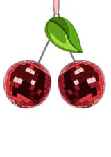 cute disco Cherry card - All occasion - fun created by Iesha Lena