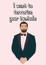 Funny - MAFS - Married At First Sight - Luke - I want to terrorize your bumhole created by King Kards