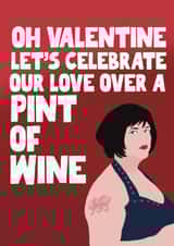 Funny Valentine's Day Card - Nessa - Gavin And Stacey created by Pickled Prints