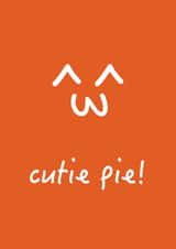 Cute smiley card for a cute person in your life! created by Samuel Alexander Design