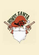 Howdy Santa created by Rhianna Horton