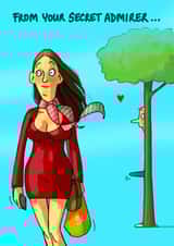 NSFW Valentine's Day Card - Erection created by Bryony Jackson Walters