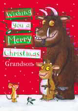 Gruffalo’s Child Christmas Card for Grandson – Festive Wishes created by Danilo