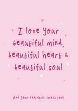 Funny Valentine's Day Card - Fantastic Boobs - For Her created by Bow & Bell