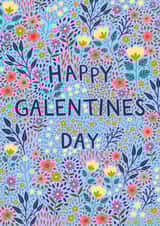 Pretty Galentine's Day Card - Flowers - For Her created by Pear Tree Press