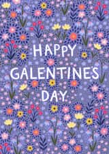 Pretty Galentine's Day Card - Female - Friendship created by Pear Tree Press