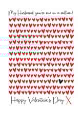 Heartfelt Valentine's Day - For Husband - One In A Million created by The Boy and the Bear