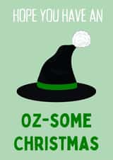 Funny Christmas Card - Wicked - Oz-Some Christmas created by Every Cloud Collection