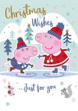 Peppa Pig Christmas Card – Skating Fun created by Danilo