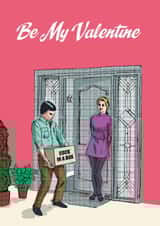 Funny Valentines Card - Cock In A Box created by Modern Toss