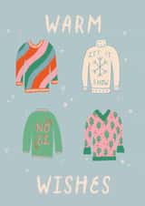 Warm Wishes Christmas Jumpers created by Abi Bryan