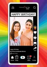 Personalised Birthday Photo Card created by Mo&Co - Fun Birthday Card - TikTok